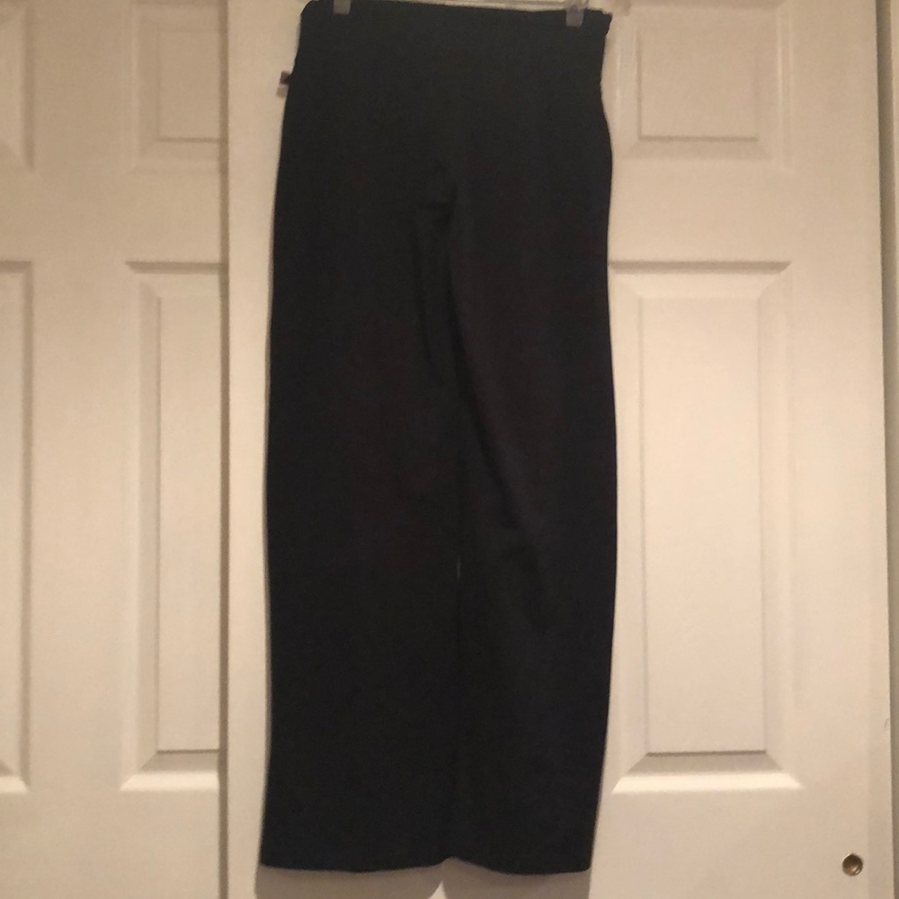✨SO SPORTY Like New Black Poly Sweatpants